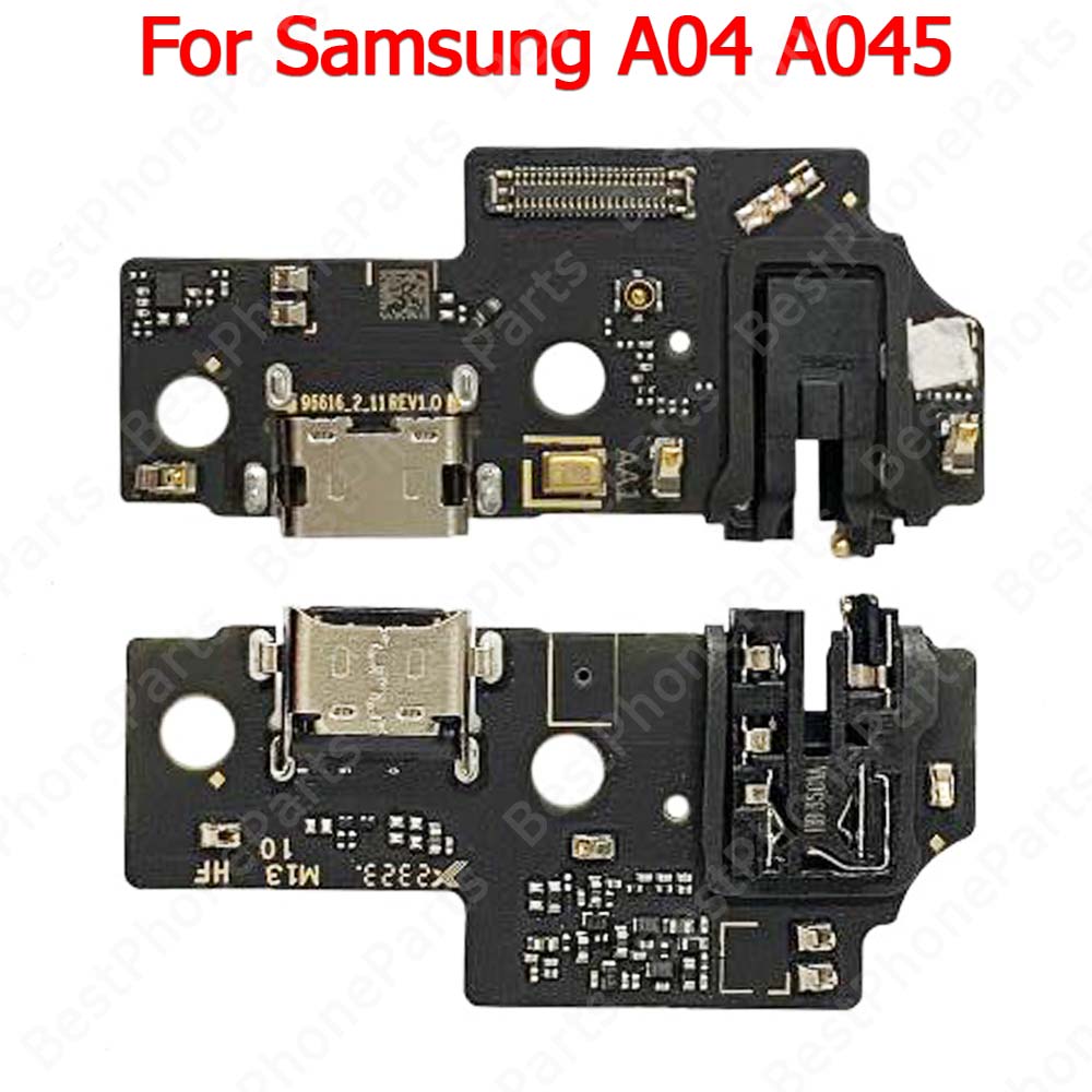 For Samsung Galaxy A04 A04s A04e A14 A24 A34 A54 5G Charging Port Charge Board Plate Ribbon Socket Usb Connector Spare Parts