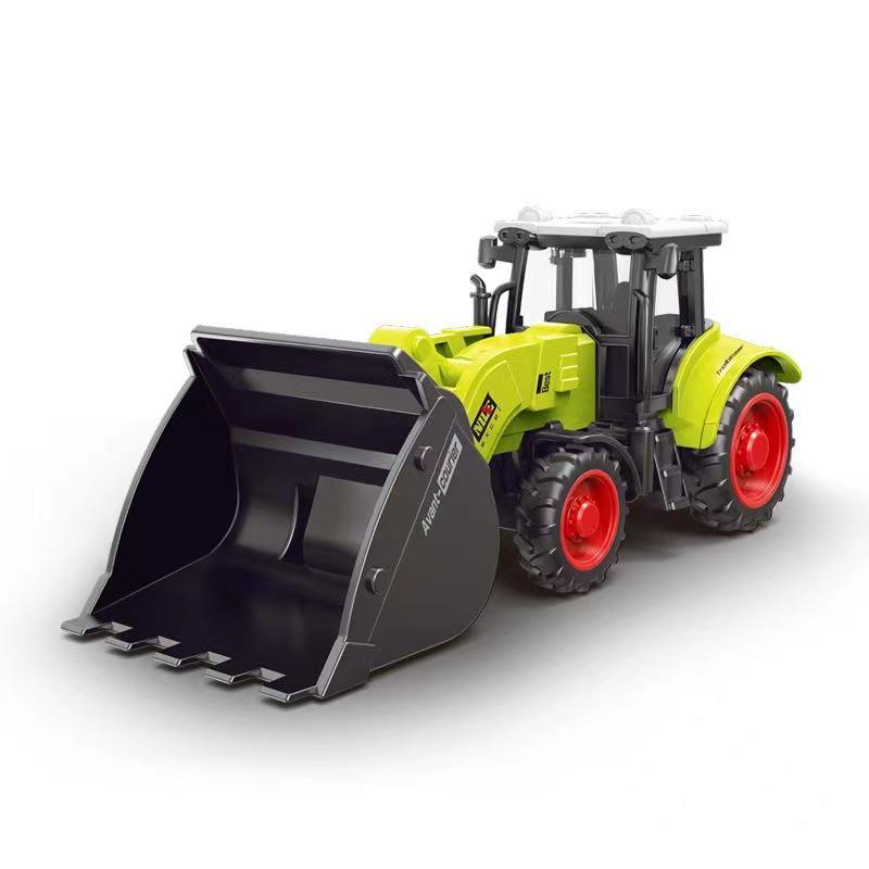 Трансграничная игрушечная машинка: Детский прицеп для машины американского фермера и инерционный игрушечный трактор