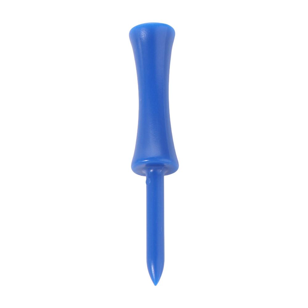 100pcs Plastic Golf Rubber Tee 68mm Golf Practice Tee Training Aids Professional Golf Tee  Outdoor
