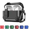 Housse pour écouteurs Pour AirPods 3 2 1 Étui à fermeture sécurisée Accessoire Housse de protection pour casque Bluetooth Avec porte-clés Pour AirPods Pro 2 1