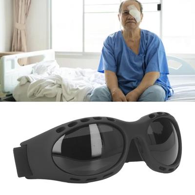 Anti Fog Eyeglasses for After Eye Surgery UV Protection Blue Ray Light Blocking Adjustable Dark Sunglasses