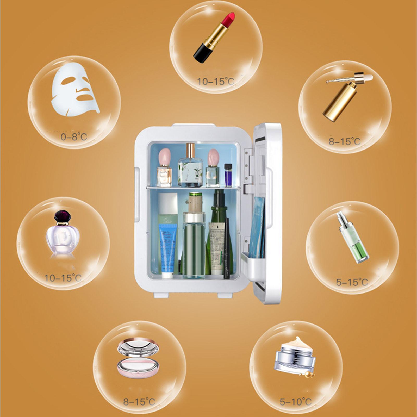 Мини-холодильник для красоты с зеркальной дверью — фото 6