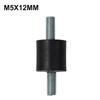 1Pcs M3 M4 M5 M6 Rubber Shock Mounts Metal Anti Vibration Bobbin Isolator Damper Vibration Isolator For Water Pumps