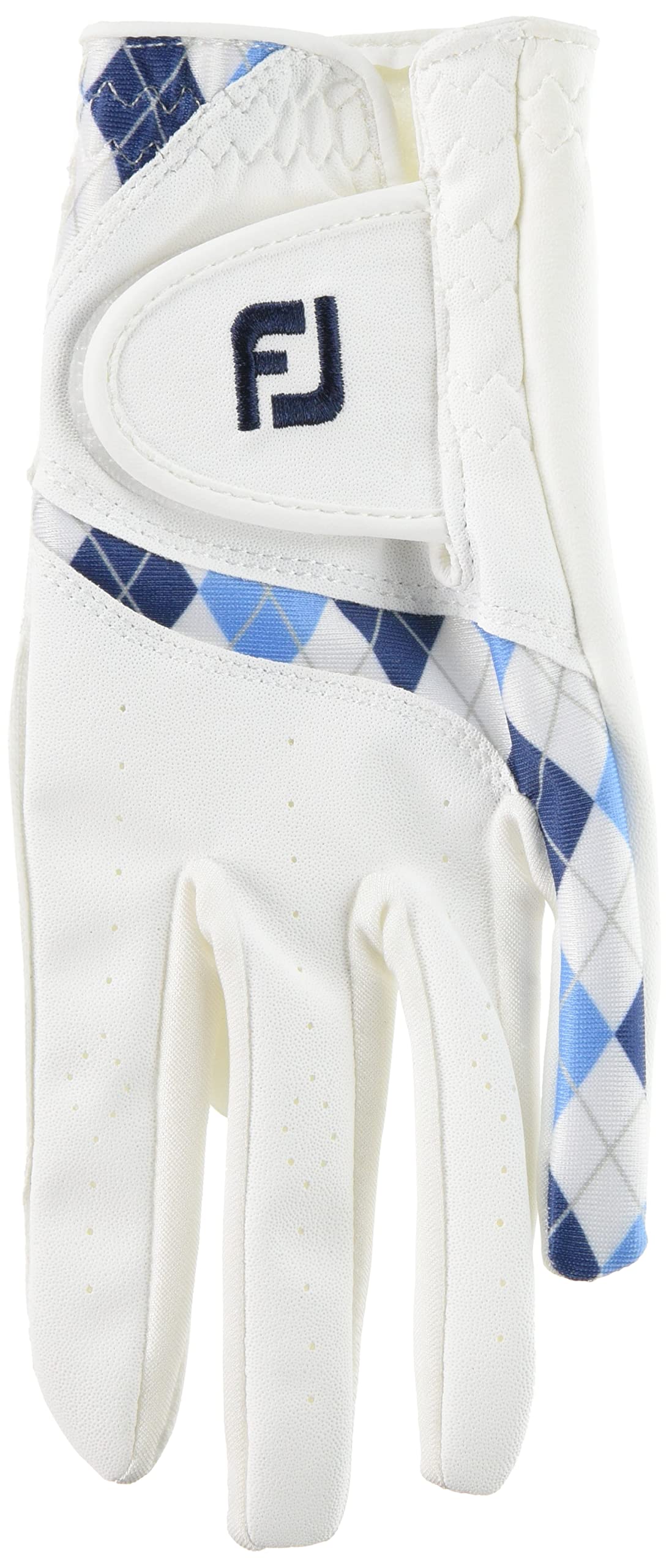 

FootJoy 22 Lady Golf 18cm E-Comfort Gloves, Women s, White/Navy,