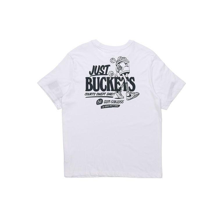 Nike Tricou cu mânecă scurtă cu imprimeu graffiti baschet bărbați Topuri alb CD0959-100