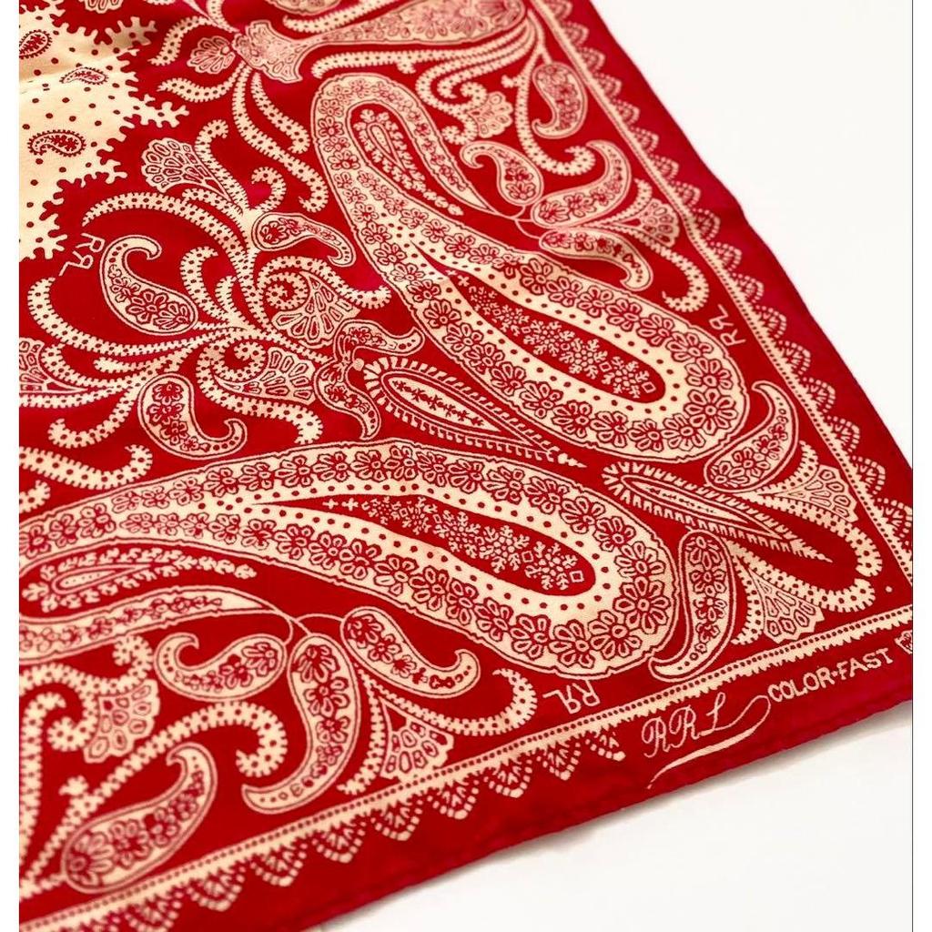 Used RRL Double RL Bandana Paisley Pattern