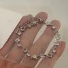 Bracelet d'amour élégant en zircon pour femme: Bijoux Brillants de Grande Valeur - Cadeau Parfait pour les Petites Amies