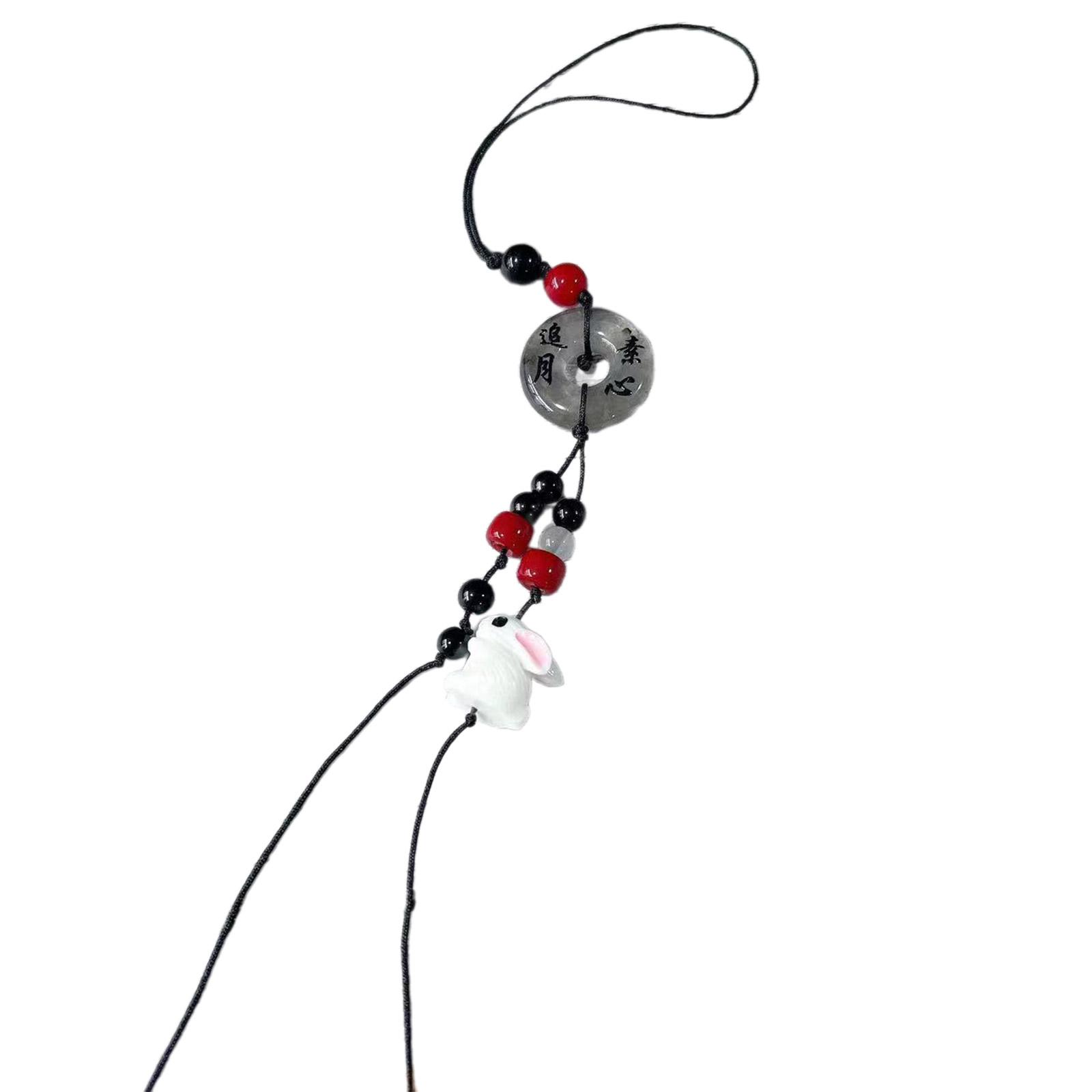 

Милый кулон-кролик, ремешки для телефона, шнурок, традиционная пряжка пин, аксессуар для телефона, брелок для телефона в виде кролика для ключей и сумок серый