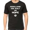 Rebellions Are Built On Hope T Shirt Film Rogue One Star Wars Jyn Erso New GT025