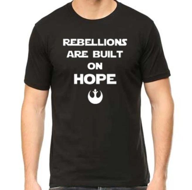 Rebellions Are Built On Hope T Shirt Film Rogue One Star Wars Jyn Erso New GT025 4XL