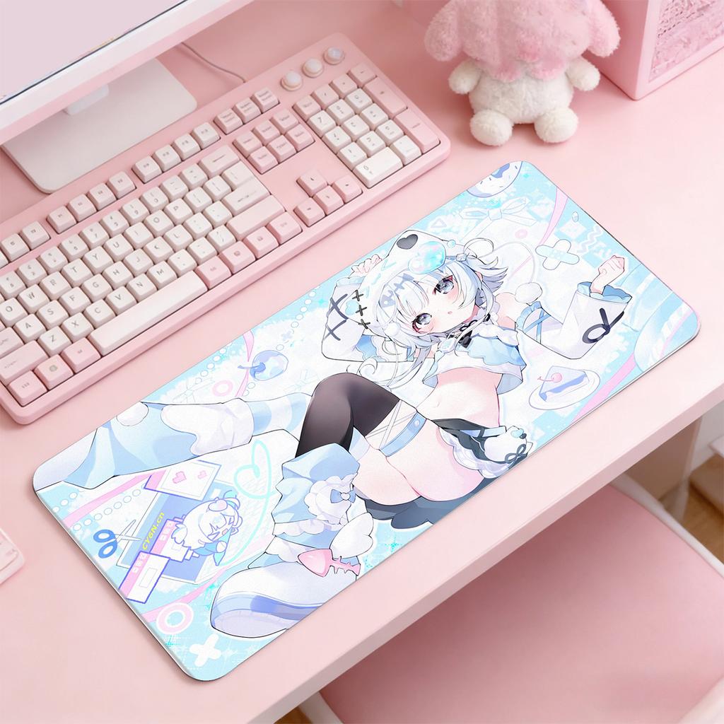 Pink Fantasy Collection of Anime Girl Themed Mouse Pads Anime Girl Mouse Pad Series