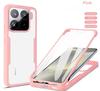 3IN1 360° Screen Protector Transparent HD Case For Xiaomi 15T Pro 14T POCO M7 4G M7 Pro 5G F7 Ultra X7 Pro 5G Phone Back Cover