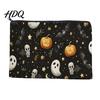 Large Capacity Pencil Bag Halloween Storage Bag, with Pumpkin Ghost Pattern Design, Thickened Themed Sundries Pouch Canvas Cosmetic Organizer,