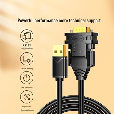 Shanze USB To RS232 Serial Port Adapter Cable