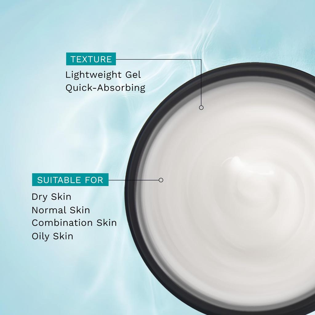 Pilgrim Glow Moisturizer Cream For Face With Brightening Hydration, Lightweight Non Greasy Daily Care For Men Women 50 g