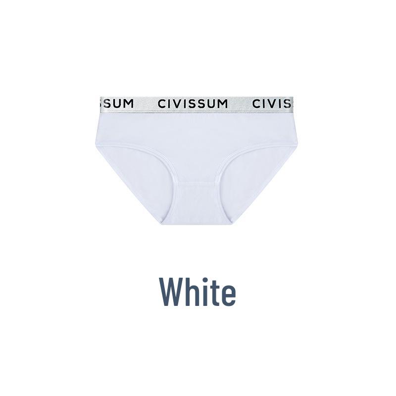 Low-Rise Sexy Exposed Waistband Pure Cotton Panties - Women's Comfortable Briefs