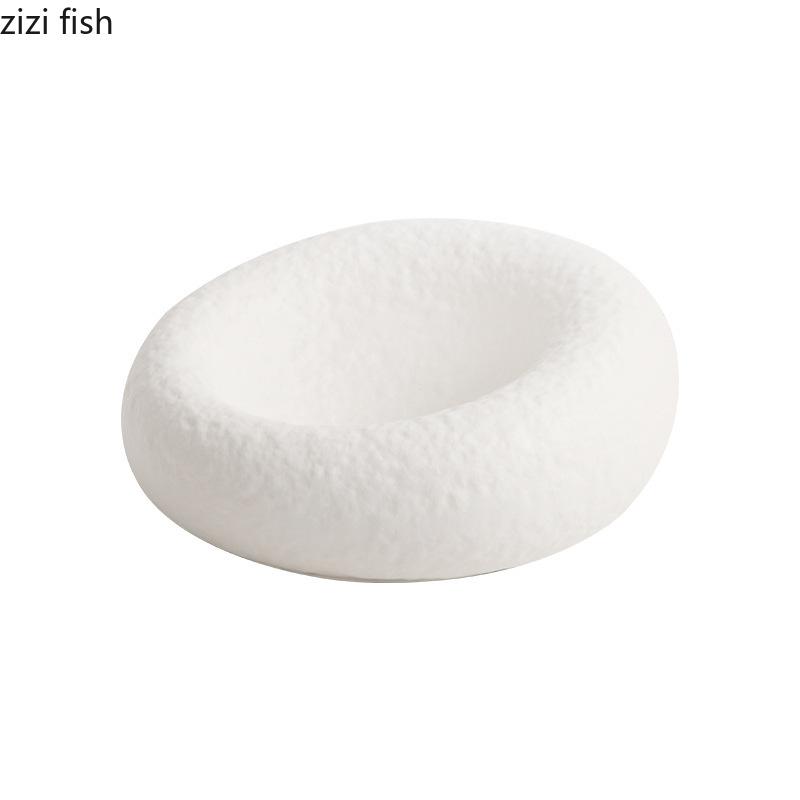 Assiette à dîner en céramique à double couche Assiettes à dessert inclinées Assiettes à plat froid Assiettes à soupe Disque à piqûres Bol à fruits Bol à salade Plateau à collation