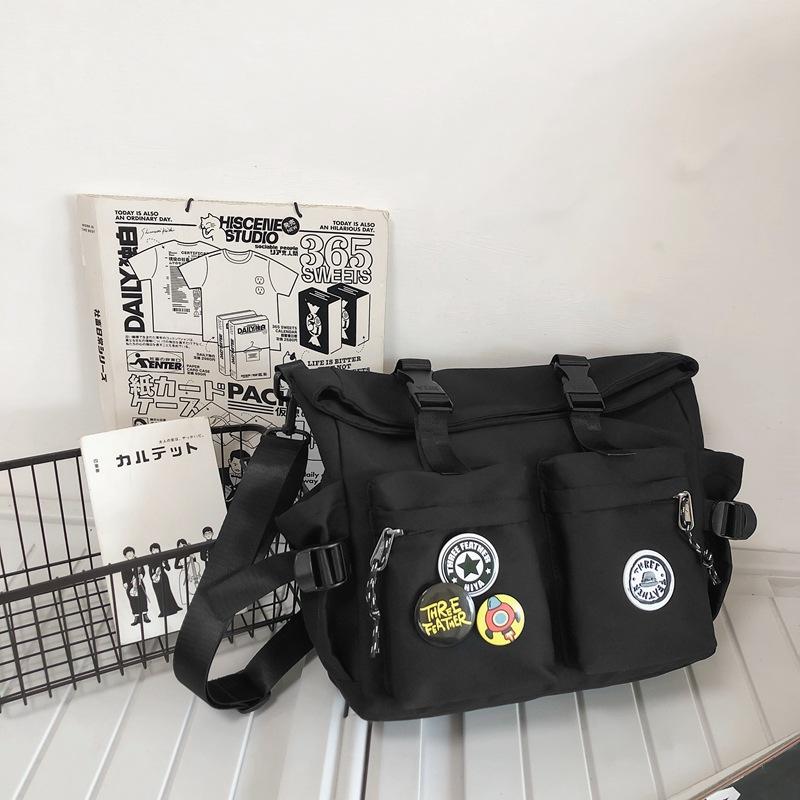 

Мужская сумка через плечо, модная брендовая, повседневная, кроссбоди, портативная, простая и универсальная, студенческий рюкзак, новая