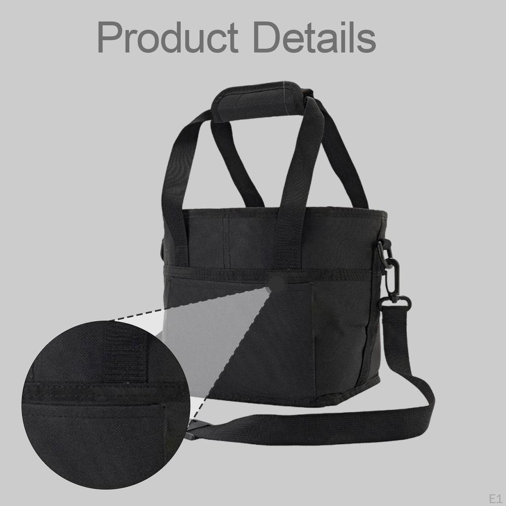 Family Size 4 Compartment Drink Bag Cup Beverage Reusable with Strap Versatile Gifts Leakproof