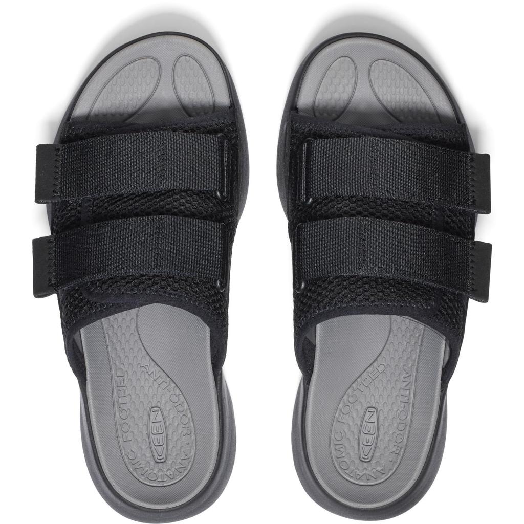 KEEN ELLE SPORT SLIDE cm Women's Sandals, BLACK/BLACK, 24.0