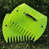 Outdoor Garden Large Capacity Leaf Grabber Serrated Cleaning Tool Hand Rake Yard Leaf Cleaning Tools Handheld Gardening Rake