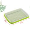 1pc Home Garden Balcony Pet Grass Hydroponic Tray, Portable Soilless Cultivation Tray, Household Bean Sprout Seedbed