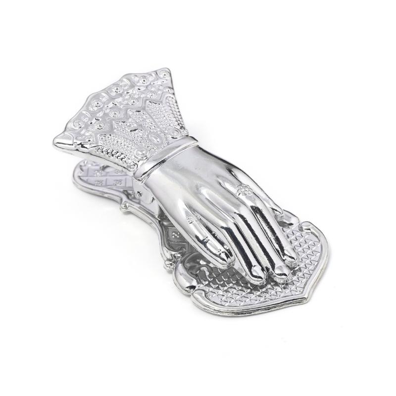 Vintage Bookmarks Hand Shape Metal Bookmarks Page Holder Clip Decorative Paper Clip for Reading Scrapbooking Journaling