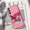 K-Kasane T-Teto Get To Me  Phone Case Black Silicone Soft For Samsung Galaxy A73,A72,A71,A70,A53,A52,A51