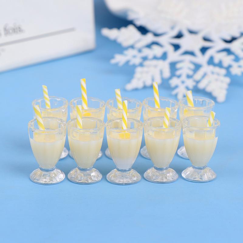 Various Styles 10pcs Mini 1/12 Dollhouse Miniature Simulation Whisky Wine Bottles Pretend Play Toys Doll Food Drink Accessories
