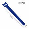 30/50/100Pcs Velcro , Power Cable And Data Cable Organizer, Reusable Binding Straps