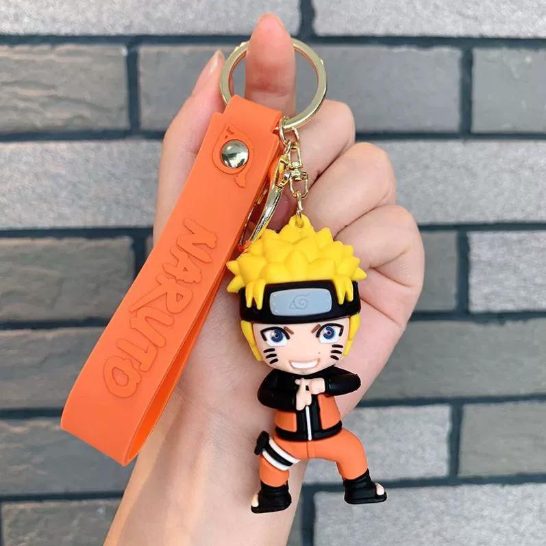 Anime Naruto Acrylic μπρελόκ αξεσουάρ Uzumaki Naruto Cartoon Keyring