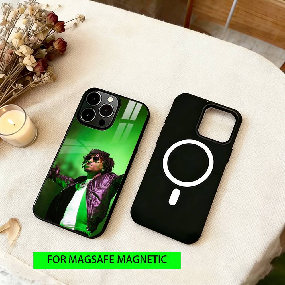 YoungBoy Phone Case For iPhone17,16,15,14,13,12,11 Plus,Pro Magnetic with Magsafe Wireless Charging