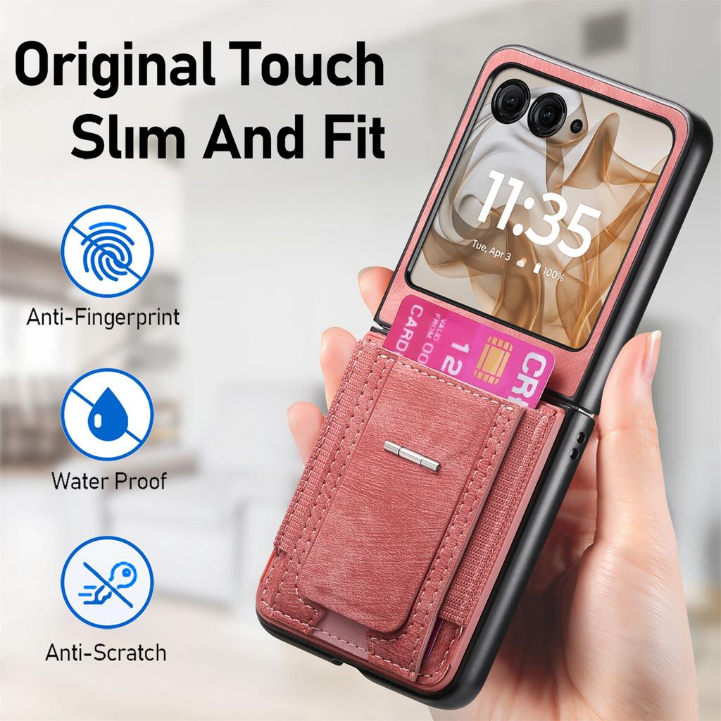 Xiaomi Redmi Note 14 Pro 4G Kılıfı RFID Engelleme Renk Birleştirme PU Deri Cüzdan Telefon Kılıfı