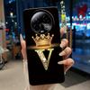 Black Case For BLU Bold K50 Soft Silicone Shockproof Protective Casing For BLU Bold K50 New Luxurious Crown Letter Back Cover