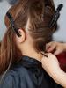 Multi Functional Hair Cli With Crocodile Clip And Hair Styling Clip Positioning Partition, Suitable For Hairdressers And Professional Hairstylists