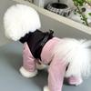 Cappotto in Cotone a Quattro Zampe per Animali Domestici Può Portare il Cane Vestiti per Cani Teddy Bichon Pomerania Yorkshire Terrier Cane Piccolo Abbigliamento Autunno e Inverno
