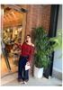 Women's Red Cable Knit Pullover Sweater with Removable Fur Collar for Autumn and Winter Warmth