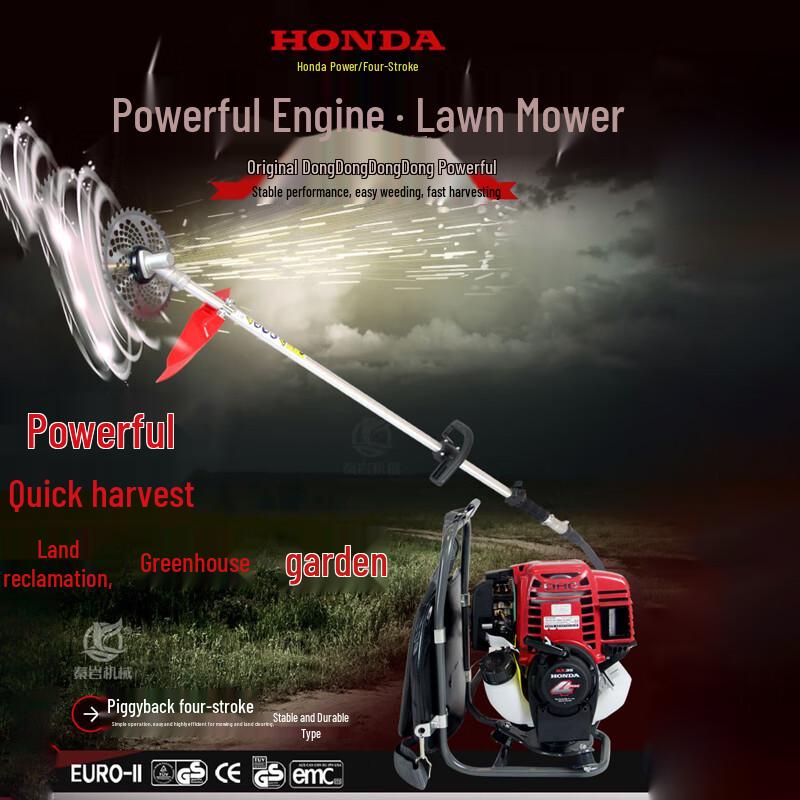 Qin Yan GX35 Backpack 4-Stroke Gasoline Lawn Mower CN plug (adapter included)