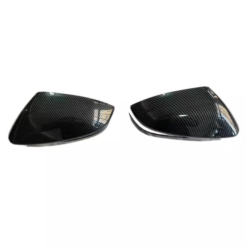 For Toyota Crown -2025 Car Sticker Rearview Side Mirror Cover Wing Cap Exterior Door Rear View Case Trim Carbon Fiber Look