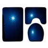 Star Bathroom Floor Mat Toilet Three-Piece Set