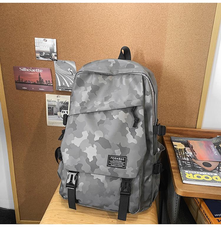 Schoolbag high school schoolbag male ins campus style college student couple trend leisure travel large capacity simple backpack