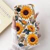 For iPhone 16E Case Popular Flower Cartoon Silicone Phone Cover For iPhone16E Funda For iPhone SE 2025 SE4 Shockproof Soft Cover