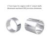 Golf Drive Shaft Adapter Accessory Sports Actuation Replacement for Clone GX200 Aluminium Silvery Gasket