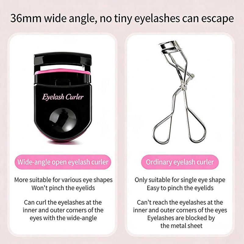 Natural Effect Eyelash Curler Cosmetic Tool Clip Eyelash Lift Tool Eyelashes Auxiliary Fit All Eyelash Shapes Eye Makeup Tools