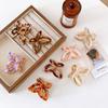 Sweet Butterfly Hollow Hair Claws for Women Girls Elegant Hairpins Shark Clips Acetate Metal Barrettes Fashion Hair Accessories