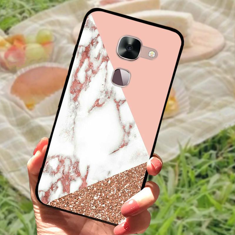 Pro Letv Leeco Le S3 X522 Pouzdro Kryt Silikonové Měkké Mramorové Černé Nárazník pro Letv Leeco Le 2 Pro X527 le2 Ochranné Funda Coque