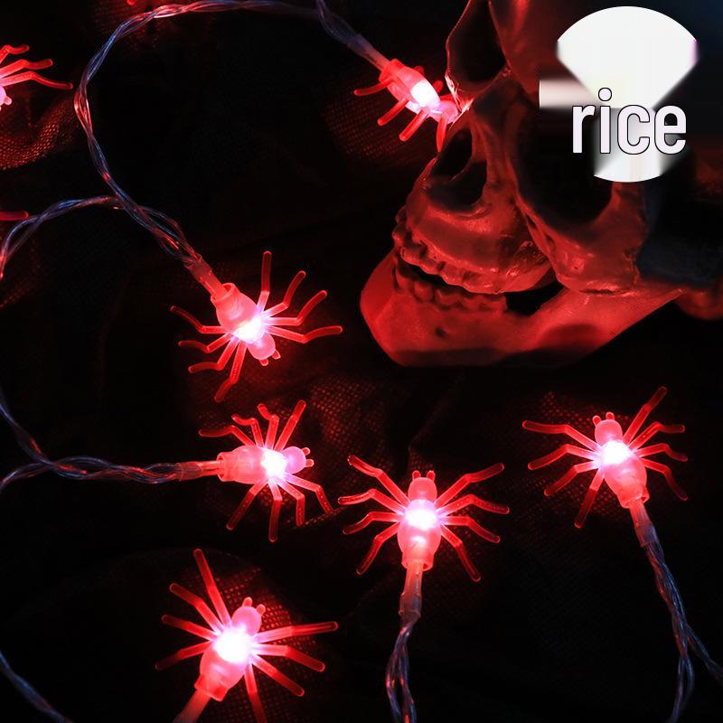 Halloween Pumpkin & Ghost String Lights for Outdoor Decoration and Party Atmosphere
