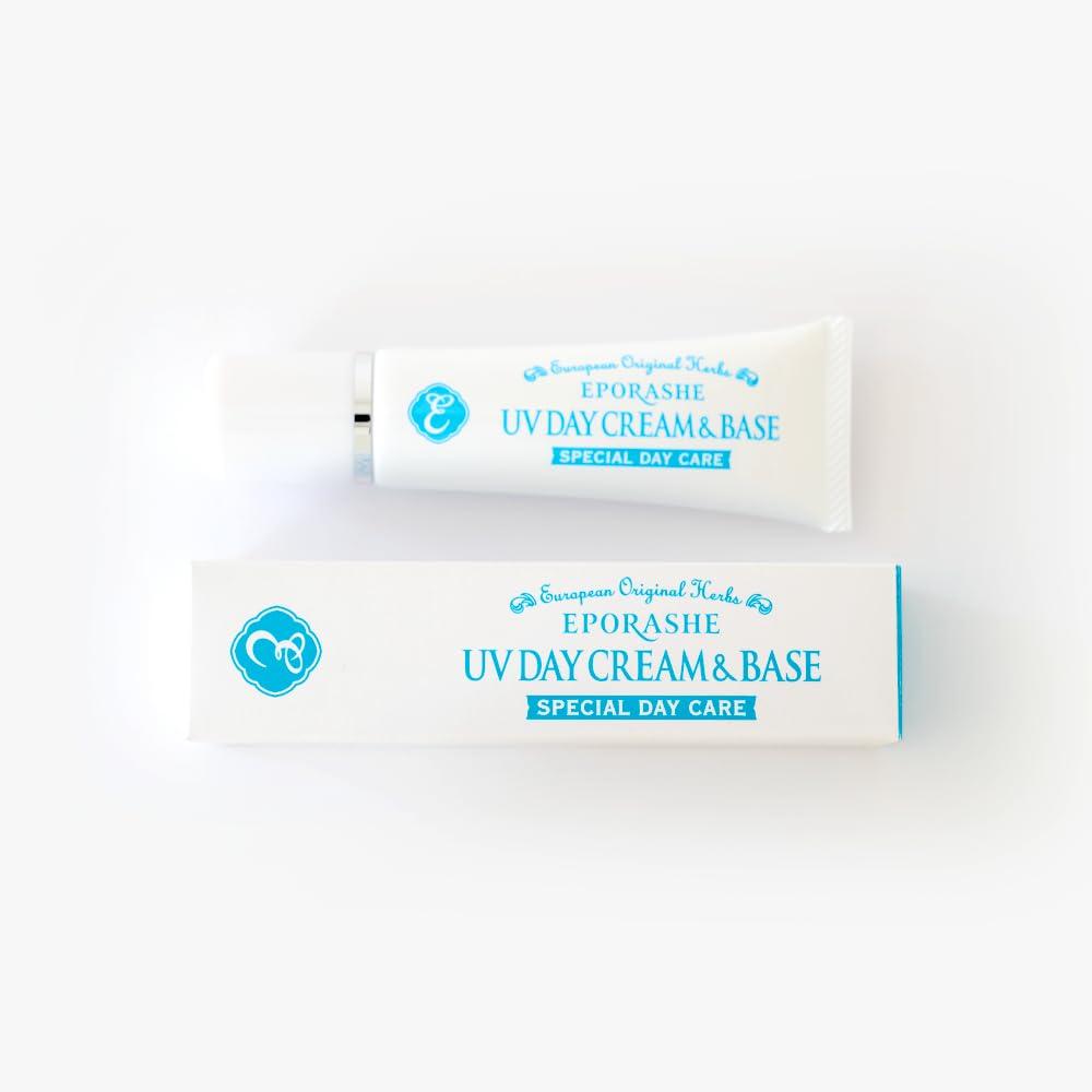 EPORASHE UV Day Cream Base 30g UV makeup Colored with natural No Contains 12 types of natural moisturizing A UV cream that feels like a beauty &
