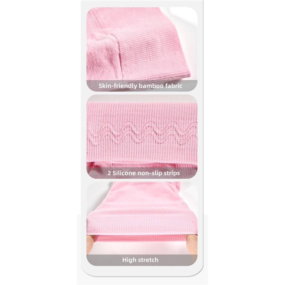 1 Par Knäskydd i Bambutyg Kompressionsknäskydd Stöd för Ledsmärta Artrit Löpning Fitness Sport Säkerhet