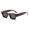 Vintage Designer Square Sunglasses Women Men Luxury Punk Concave Frame Hip Hop Eyewear UV400 Protection